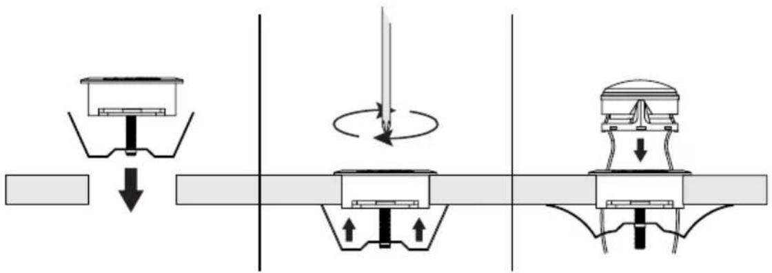 JL Audio C5-525 - TWEETER FIXTURE INSTALLATION - 1