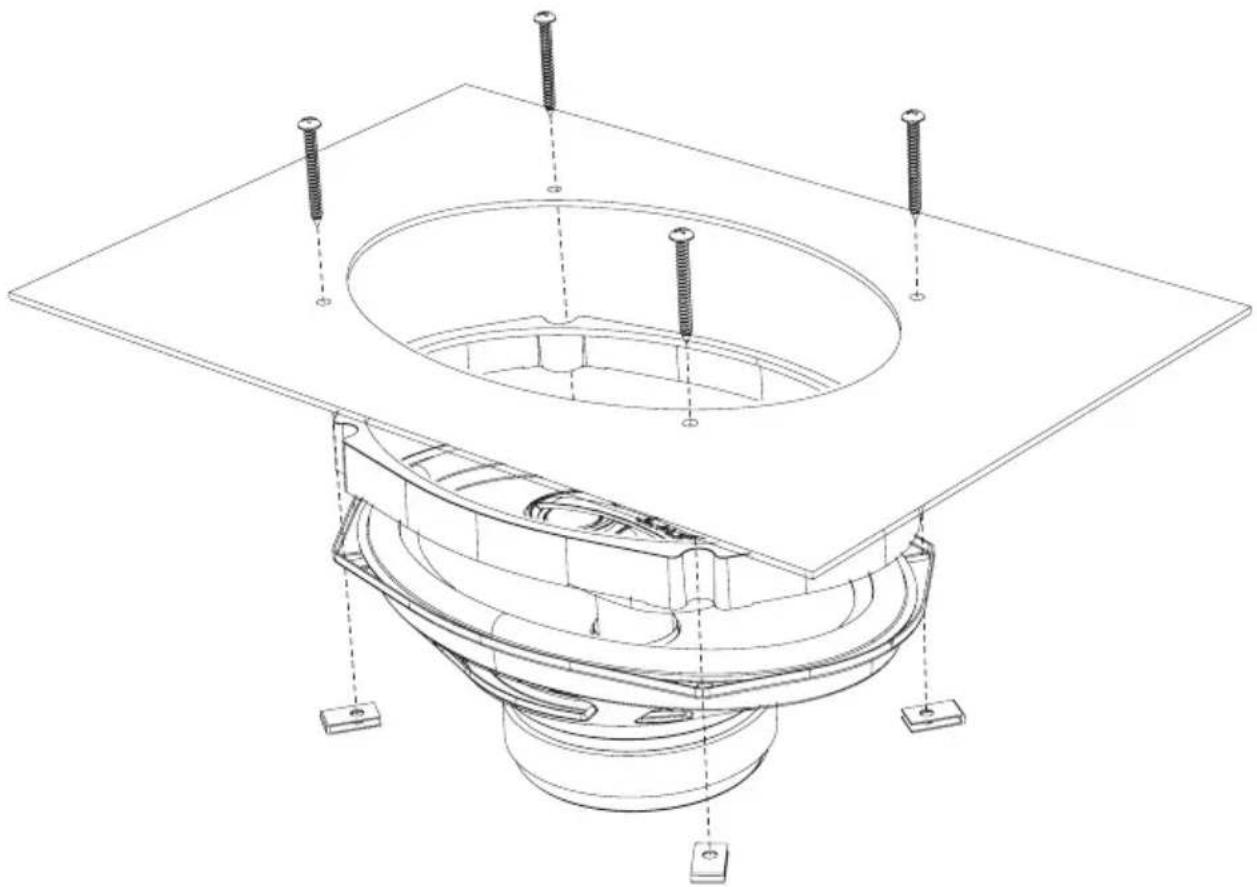JL Audio C1-690tx - Speaker Installation with Spacer Ring - 1