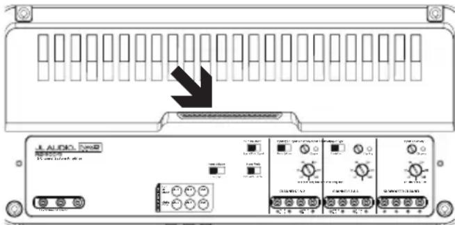 JL Audio RD900/5 - STATUS LED / PROTECTION CIRCUITRY - 1