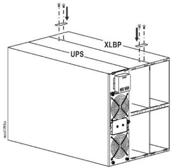 APC SRT192BP2US - Tie bracket installation all UPS models - 2