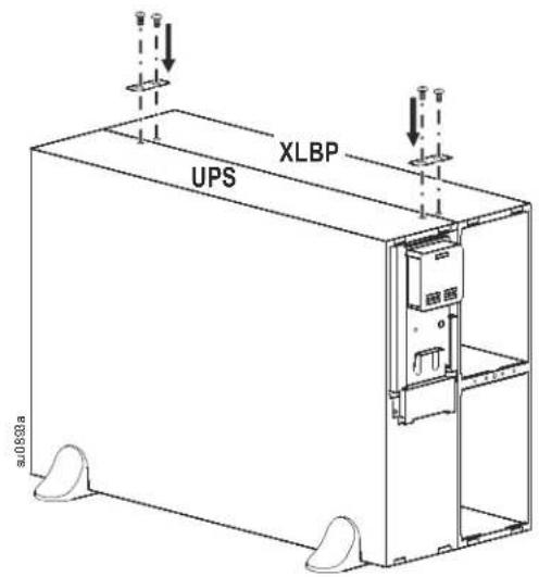 APC SRT192BP2US - Tie bracket installation all UPS models - 1