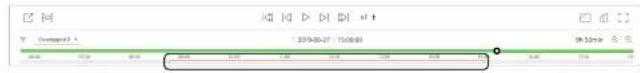 Hanwha HRX-820 - To adjust the time line - 2