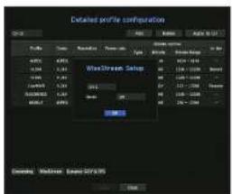 Hanwha HRX-820 - How to set WiseStream - 1