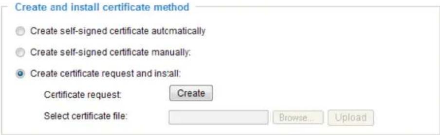Vivotek VS8801 - Create self-signed certificate manually - 3