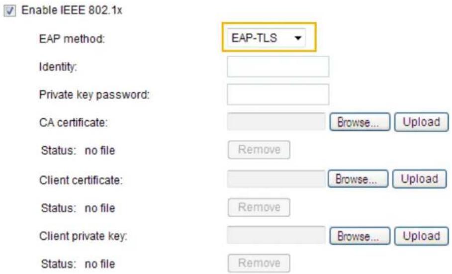 Vivotek VS8801 - IEEE 802.1x - 3