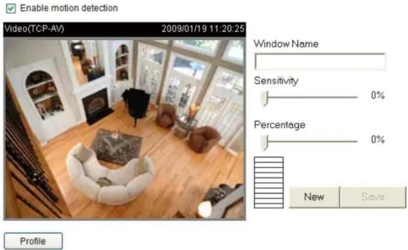 Vivotek VS8801 - Motion detection - 1