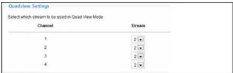 Vivotek VS8801 - Quadview settings - 1