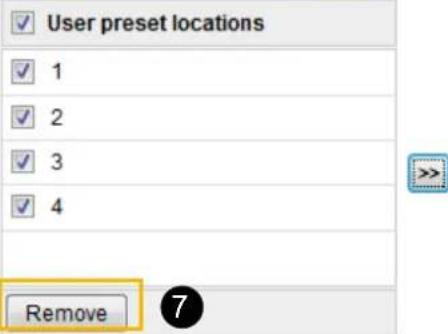 Vivotek VS8801 - Preset positions - 3