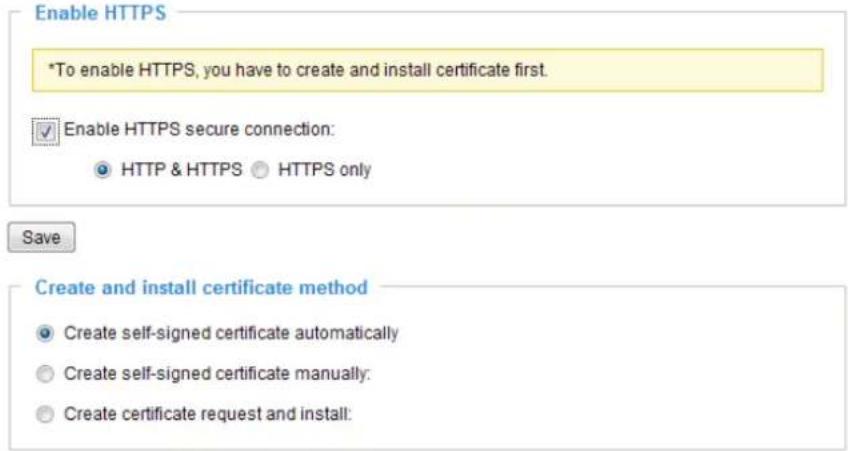 Vivotek VS8801 - Enable HTTPS - 1