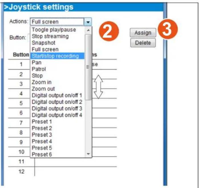 Vivotek VS8801 - Joystick settings - 4