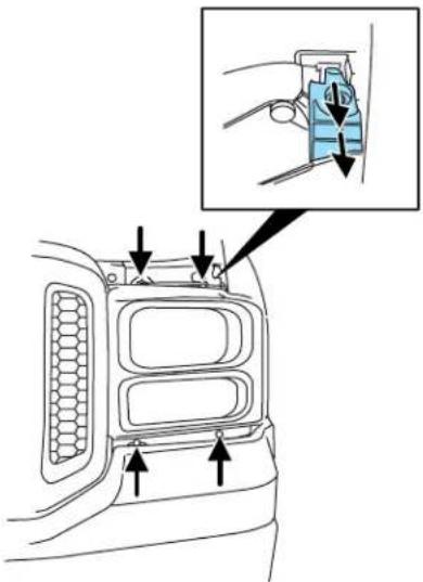FORD F-350 Super Duty (2005) - Replacingpark/turnandsidemarkerlampbulbs(aerodynamic) - 1