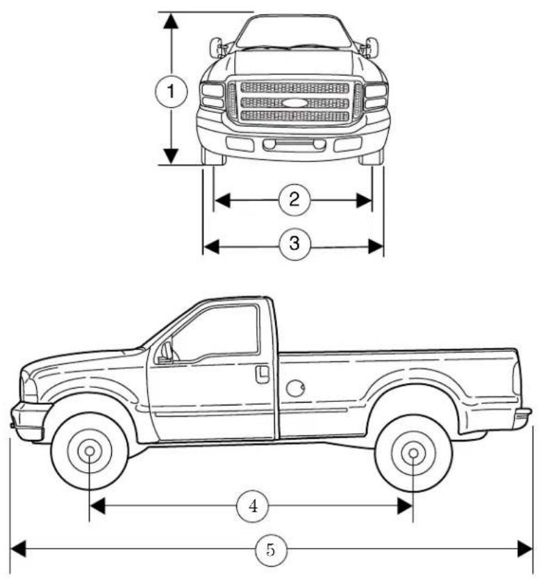 FORD F-350 Super Duty (2005) - Maintenance and Specifications - 1