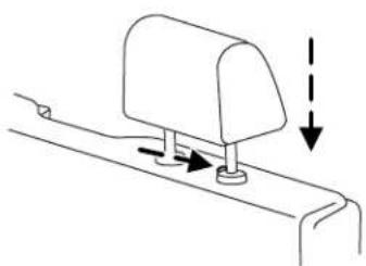 FORD F-350 Super Duty (2005) - Head restraints - 2
