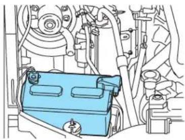 FORD F-350 Super Duty (2005) - BATTERY - + - 1