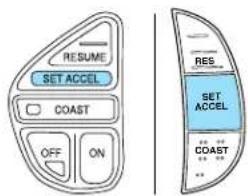 FORD F-350 Super Duty (2005) - Reducingspeedwhileusingspeedcontrol - 2