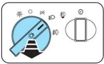 FORD F-350 Super Duty (2005) - Foglamp control (if equipped) #0 - 1