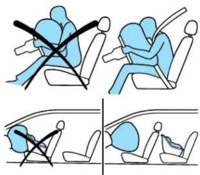 FORD F-350 Super Duty (2005) - Important SRS precautions - 1