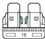 FORD F-350 Super Duty (2005) - Fuses - 1