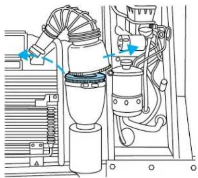 FORD F-53 Motorhome Chassis (2003) - Changing the air filter element - 2