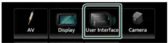 AV Display User Interface Camera