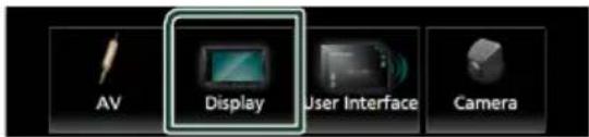 AV Display User Interface Camera