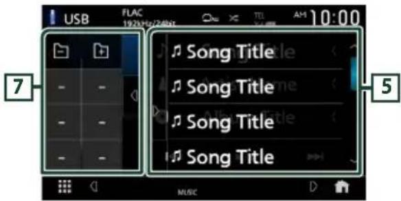 USB FLAC 1970/24/01 7 Song Title Song Title Song Title Song Title 5 MUSIC