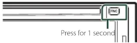 Press for 1 second
