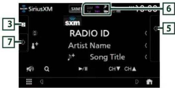 SiriusXM SXM 18:00 sxm RADIO ID Artist Name Song Title 3 7 5