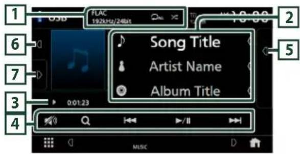 1 FLAC 192kHz/24bit 2 Song Title Artist Name Album Title 3 001:23 4 MUSIC