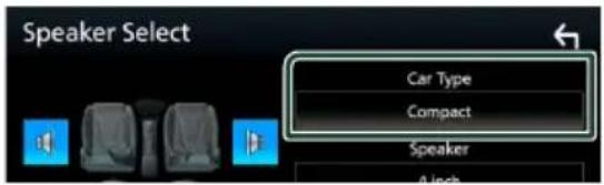 Speaker Select Car Type Compact Speaker Clock