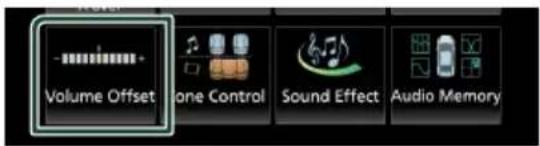 Volume Offset Tone Control Sound Effect Audio Memory