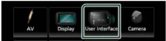 AV Display User Interface Camera