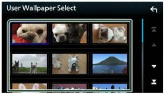 User Wallpaper Select