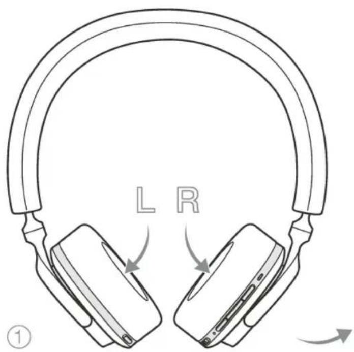 L R ①