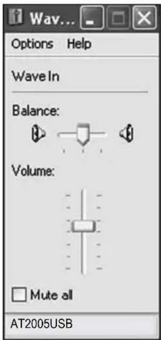 Audio-Technica AT2005USB - Preliminary setup with Windows XP (continued) - 2