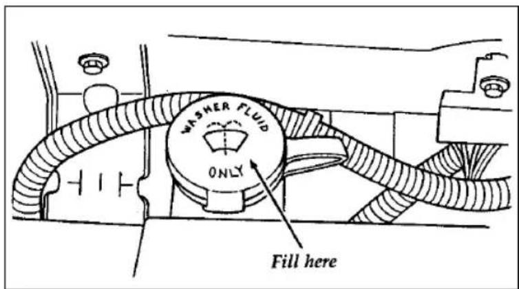 FORD Thunderbird (1997) - Washer Fluid - 1
