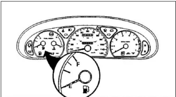 FORD Thunderbird (1997) - Fuel Gauge - 1