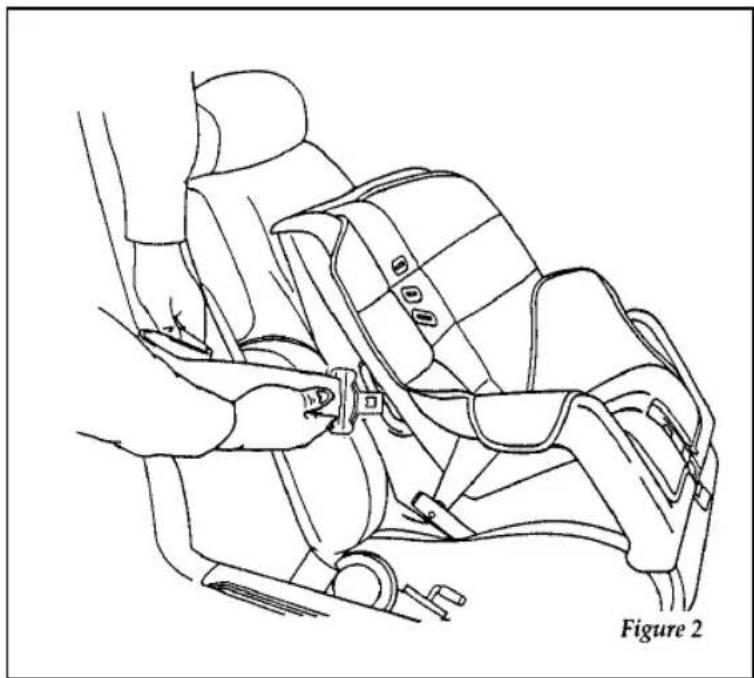 FORD Thunderbird (1997) - Installing Safety Seats in the Front Outboard Passenger Seating Position - 2