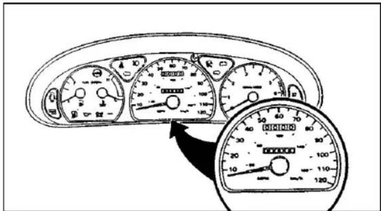 FORD Thunderbird (1997) - Speedometer - 1