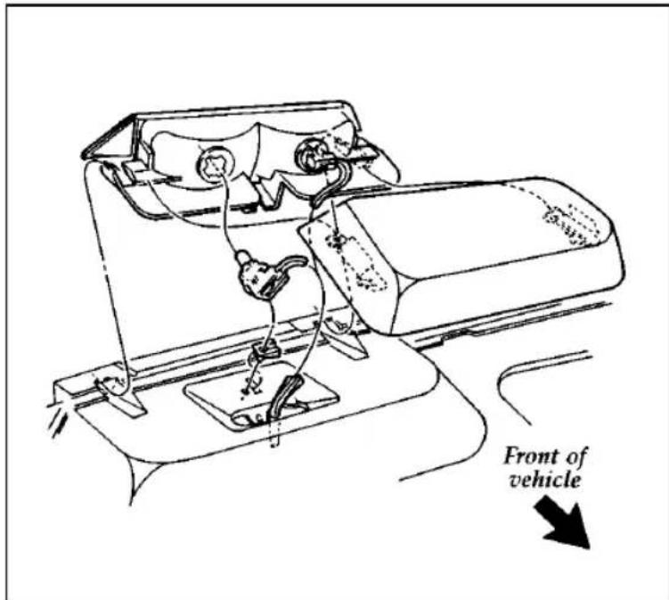 FORD Thunderbird (1997) - High-Mount Brakelamp Bulbs - 1