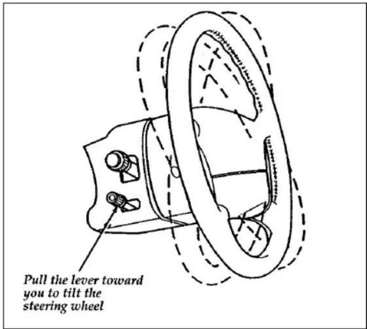 FORD Thunderbird (1997) - Tilt Steering - 1