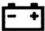 FORD Thunderbird (1997) - Charging System Light - 1