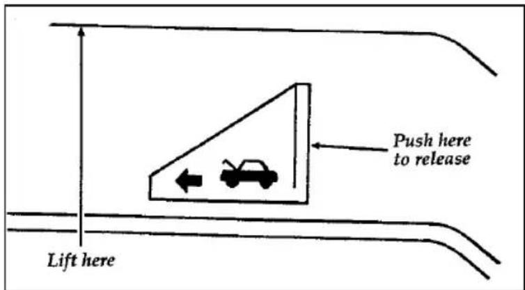 FORD Thunderbird (1997) - Opening the Hood - 1