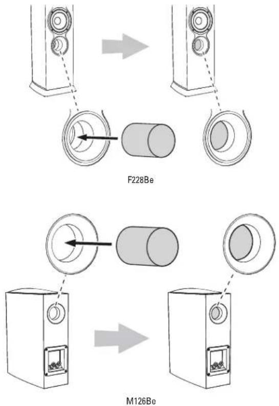 Revel PerformaBe F228Be - PORT PLUGS - 1