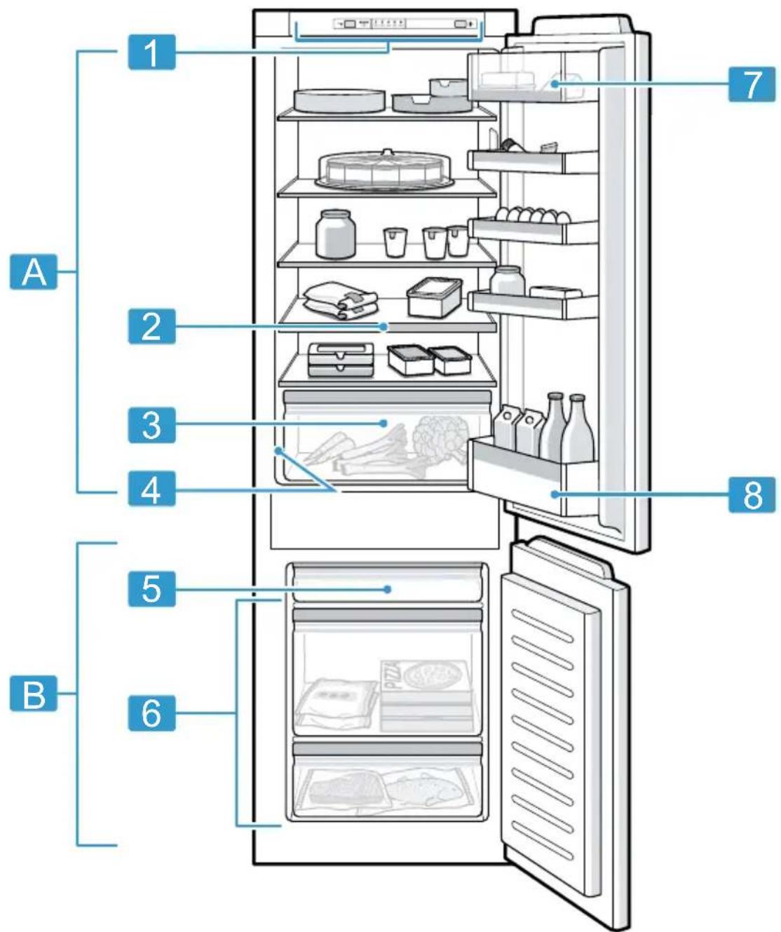 BOSCH Serie 4 KIV85VSF0G - Appliance - 1