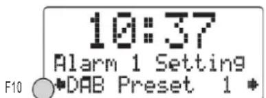 Soundmaster UR170SW - Einstellen der Weckzeit und Alarmton - 2