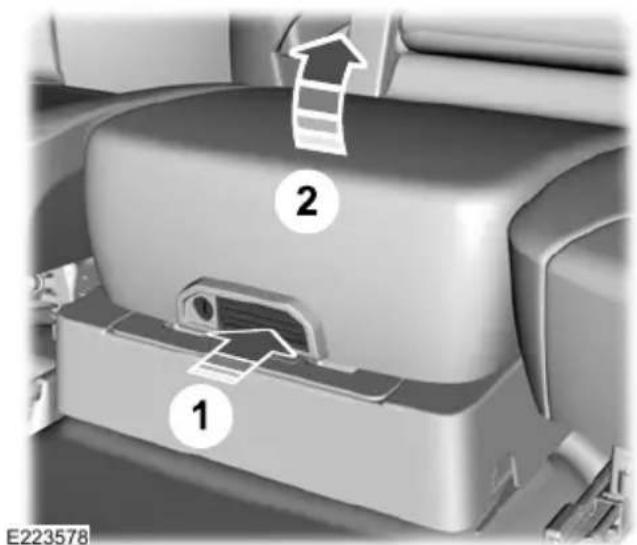 FORD F-250 Super Duty (2017) - FRONT SEAT ARMREST (If - 1