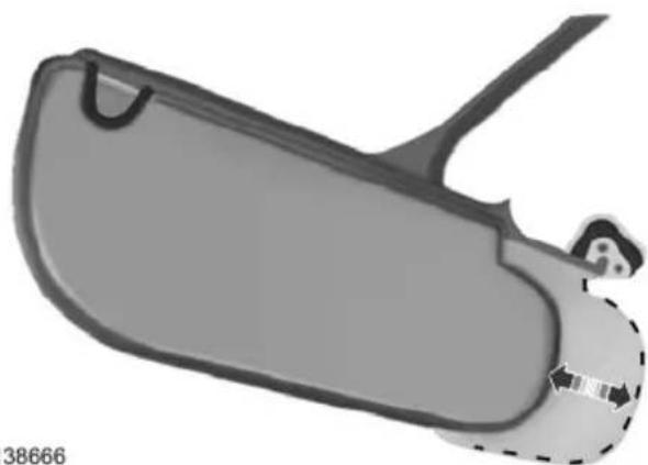 FORD F-250 Super Duty (2017) - SUN VISORS - 1