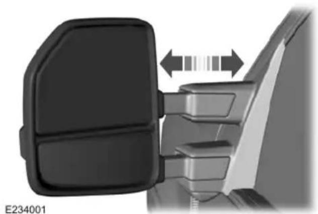 FORD F-250 Super Duty (2017) - Telescoping Mirrors - 1