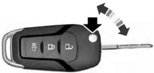 FORD F-250 Super Duty (2017) - Integrated Keyhead Transmitter (If Equipped) - 1